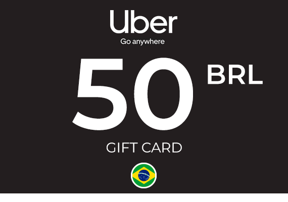 Uber Gift Card 50 BRL