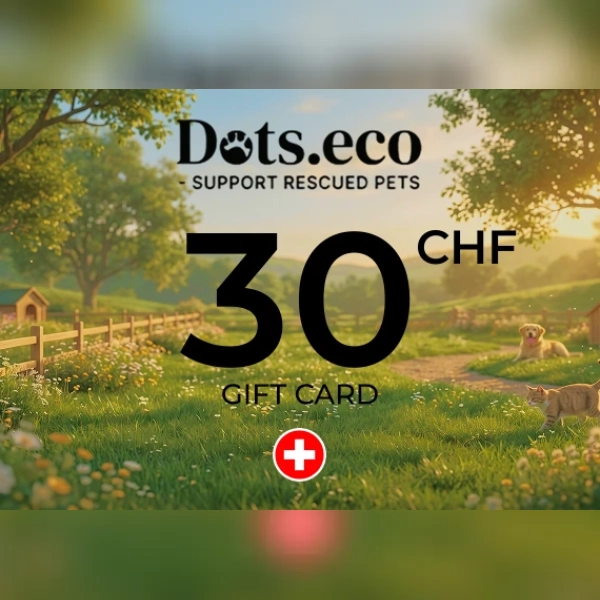 Dots.eco - Support Rescued Pets Gift Card 30 CHF Key - SWITZERLAND