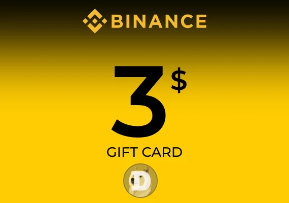 Binance Gift Card (DOGE) 3 USD