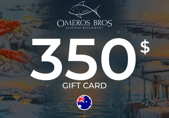 Omeros Bros Gift Card 350 AUD
