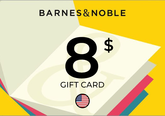 Barnes and Noble Gift Card 8 USD