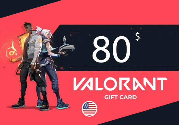 VALORANT Gift Card 80 USD