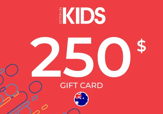 Cotton On Kids Gift Card 250 AUD