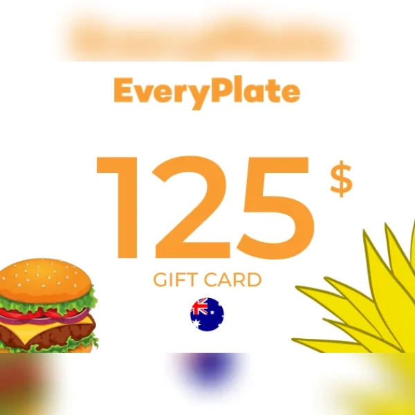 EveryPlate Gift Card 125 AUD Key - AUSTRALIA