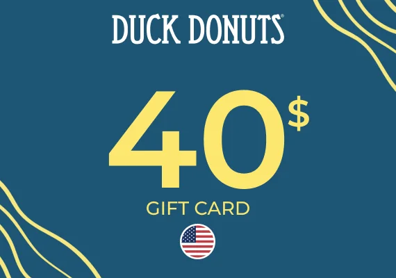 Duck Donuts Gift Card 40 USD
