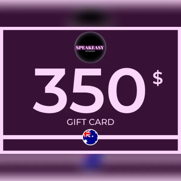 Speakeasy Kitchen Bar Gift Card 350 AUD Key - AUSTRALIA