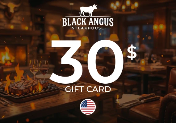 Black Angus Gift Card 30 USD 