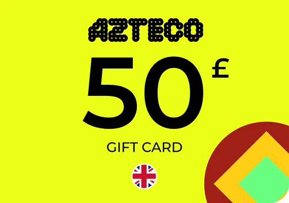 Azteco Bitcoin Voucher - Lightning Gift Card 50 GBP