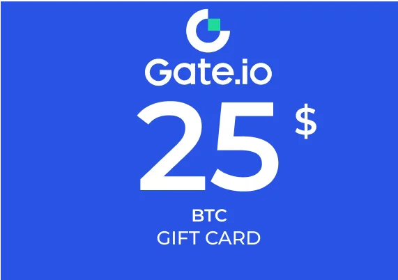 Gate.io Gift Card (BTC) 25 USD