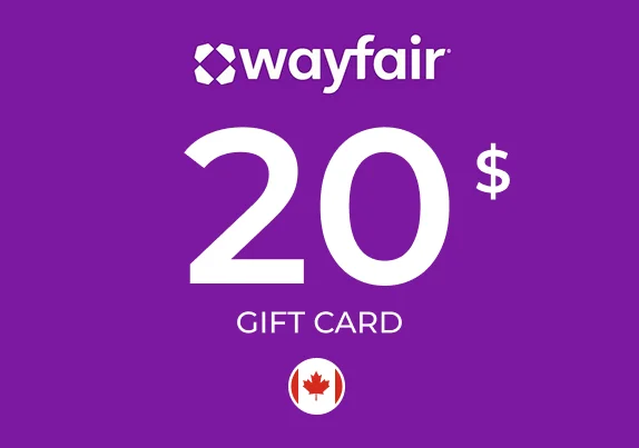Wayfair Gift Card 20 CAD