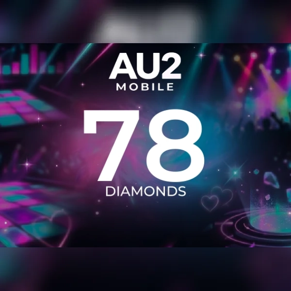 AU2 Mobile - 78 Diamonds Direct Top-Up - GLOBAL