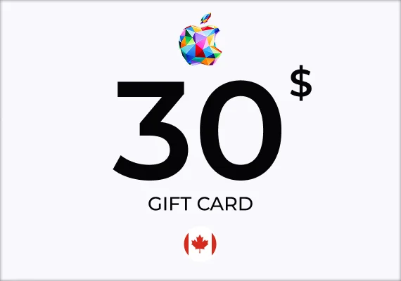 Apple Gift Card 30 CAD