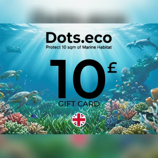 Dots.eco - Protect 10 sqm of Marine Habitat Gift Card 10 GBP Key - UNITED KINGDOM