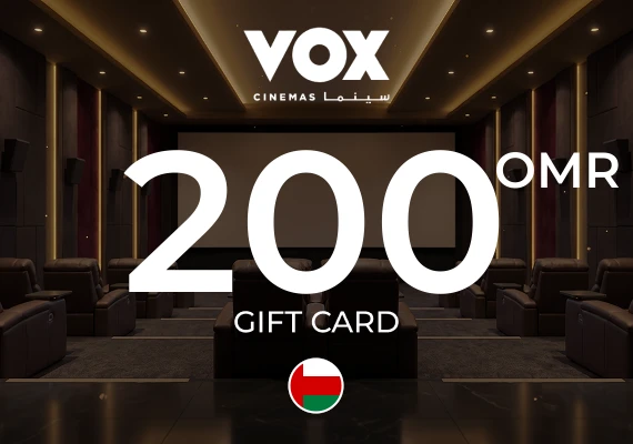 VOX Cinemas Gift Card 200 OMR 