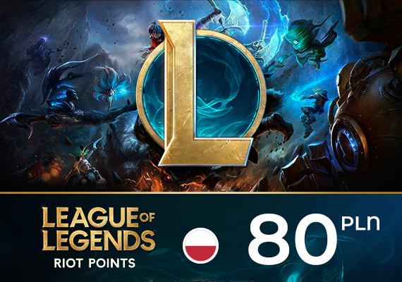 League of Legends Riot Points 80 PLN (PC) League of Legends Riot Points 80 PLN (PC)