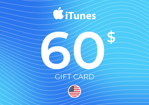 Apple iTunes Gift Card 60 USD