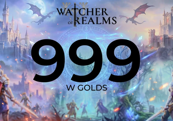 Watcher of Realms - 999 W Gold