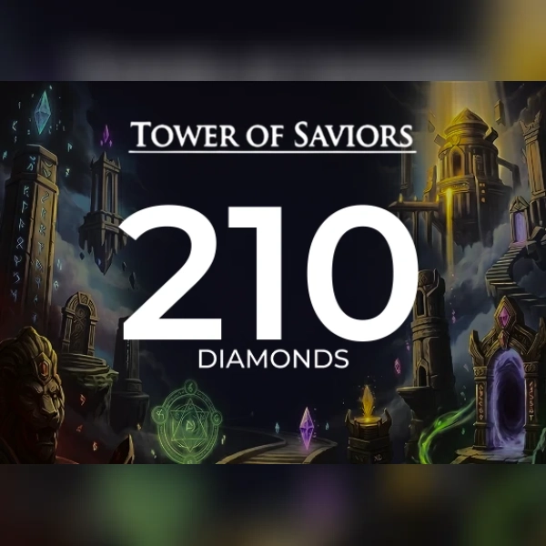 Tower of Saviors - 210 Diamonds Direct Top-Up - GLOBAL