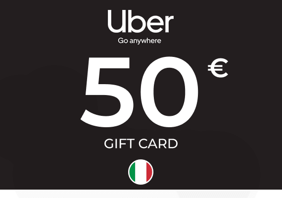 Uber Rides Gift Card 50 EUR