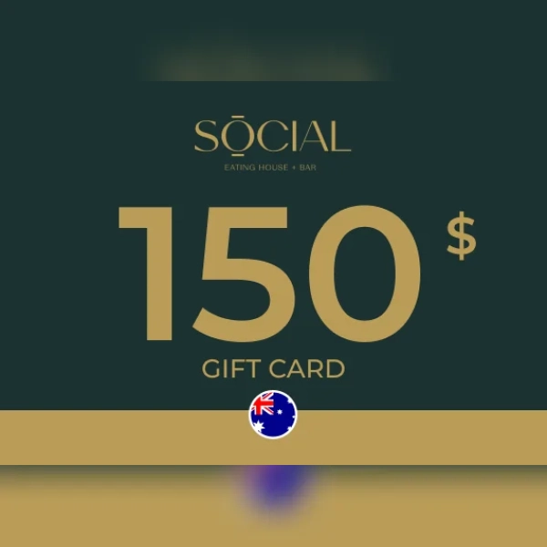 Social Eating House + Bar Gift Card 150 AUD Key - AUSTRALIA