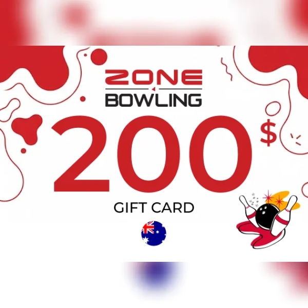 Zone Bowling Gift Card 200 AUD Key - AUSTRALIA