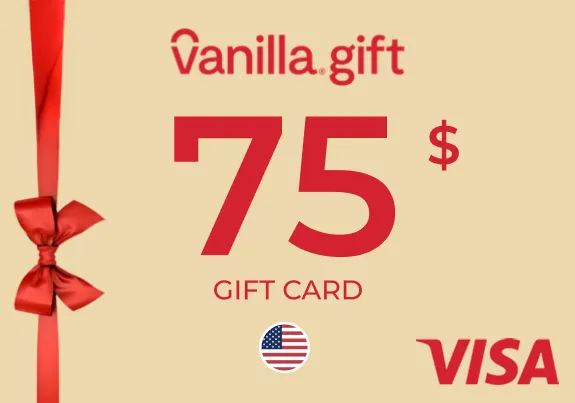 Vanilla Visa Gift Card 75 USD