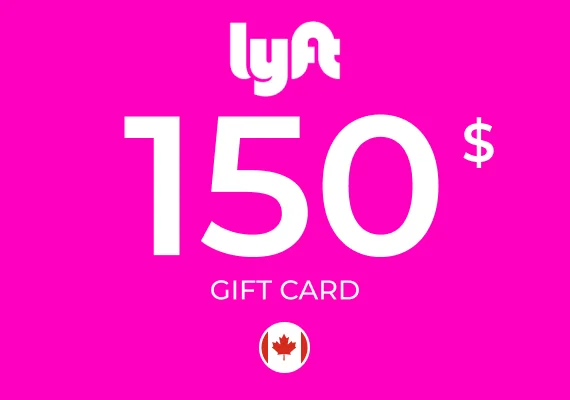 Lyft Gift Card 150 CAD