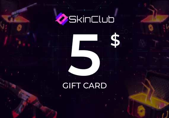 Skin.Club 5 USD Gift Card
