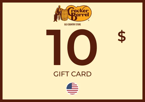Cracker Barrel Gift Card 10 USD