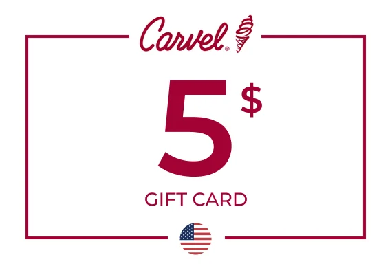 Carvel Gift Card 5 USD