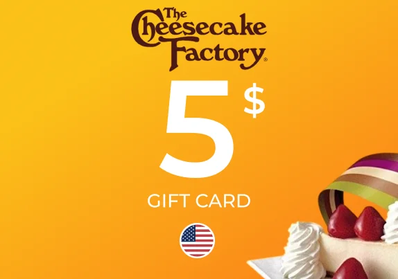 The Cheesecake Factory Gift Card 5 USD