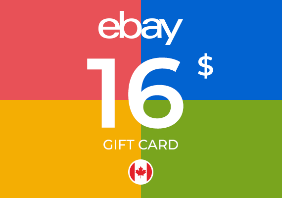 eBay Gift Card 16 CAD