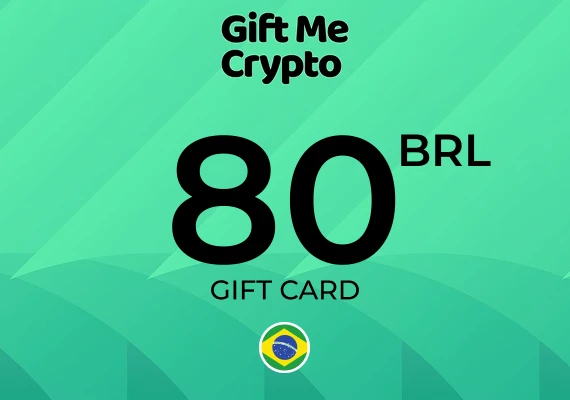 Gift Me Crypto Gift Card 80 BRL