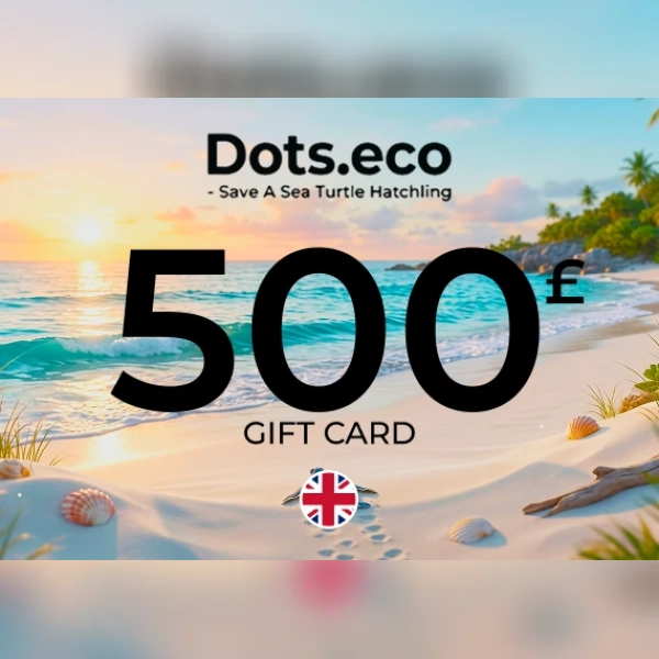 Dots.eco - Save a sea turtle hatchling Gift Card 500 GBP Key - UNITED KINGDOM