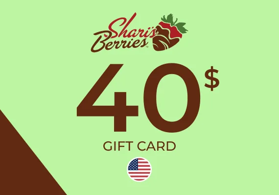 Shari's Berries Gift Card 40 USD
