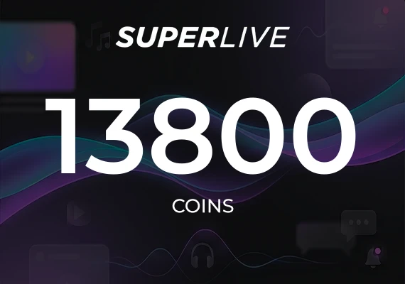 SuperLive - 13,800 Coins