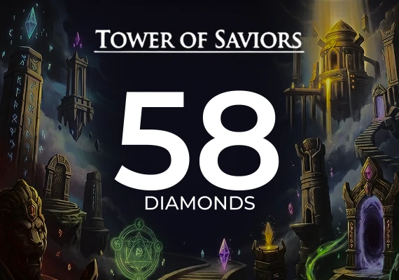 Tower of Saviors - 58 Diamonds