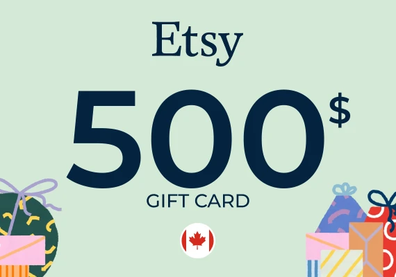 Etsy Gift Card 500 CAD