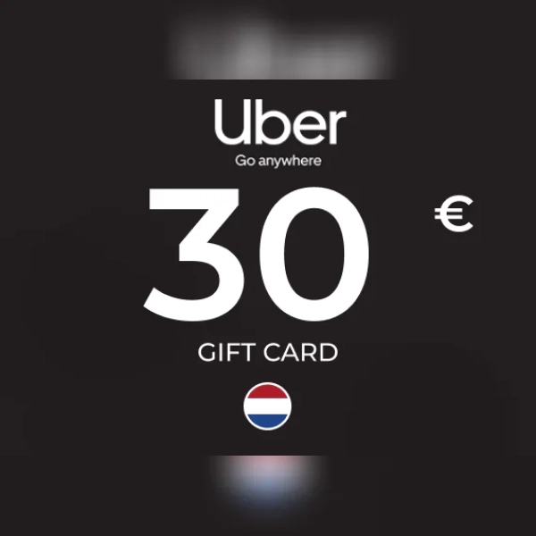 Uber Gift Card 30 EUR Key - NETHERLANDS