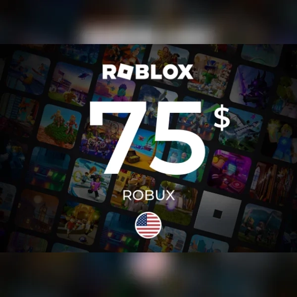 Roblox Card 75 USD - UNITED STATES