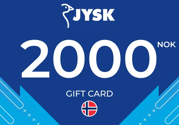 JYSK Gift Card 2000 NOK