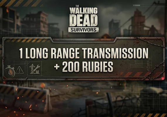 The Walking Dead: Survivors - 1 Long Range Transmission + 200 Rubies