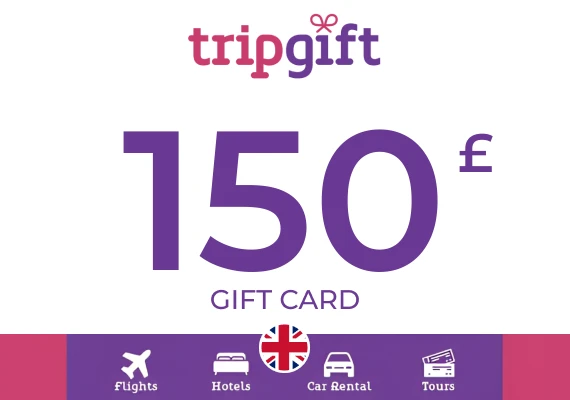 TripGift Gift Card 150 GBP 