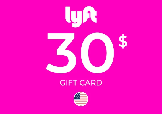 Lyft Gift Card 30 USD
