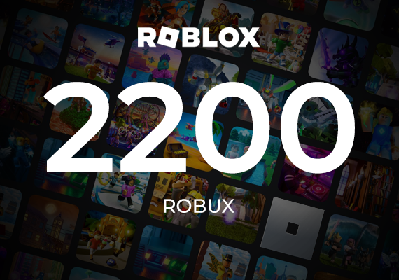 Roblox Card 2200 Robux Key - GLOBAL