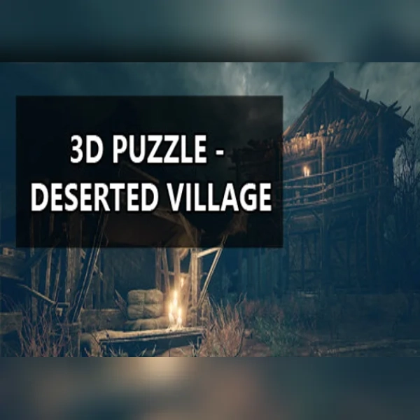 3D PUZZLE - Deserted Village (PC) Steam Key - GLOBAL
