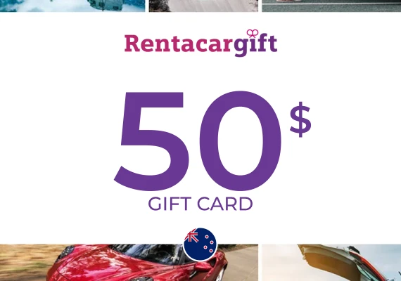 RentacarGift Gift Card 50 NZD