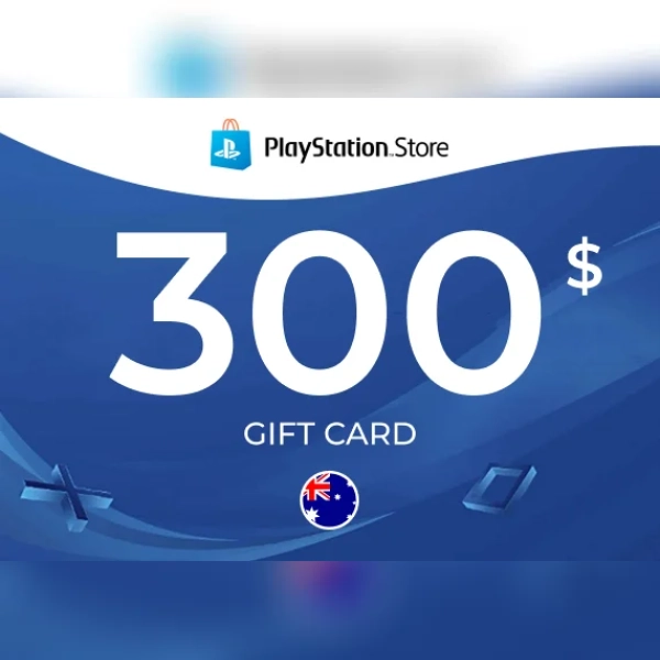 PlayStation Gift Card 300 AUD - AUSTRALIA
