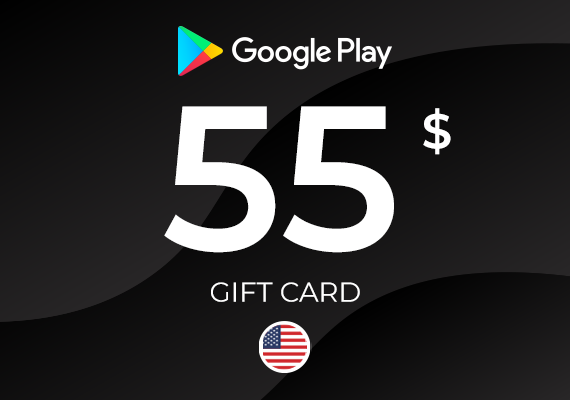 Google Play Gift Card 55 USD