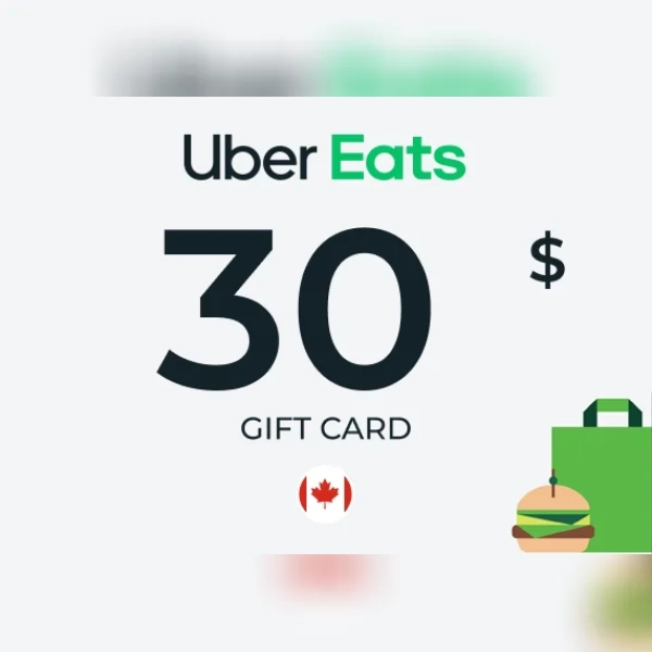 Uber Eats Gift Card 30 CAD Key - CANADA